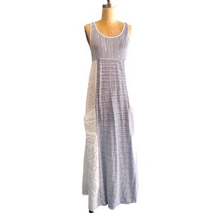 Beautiful Cotton & Linen Italian-Made Maxi Dress